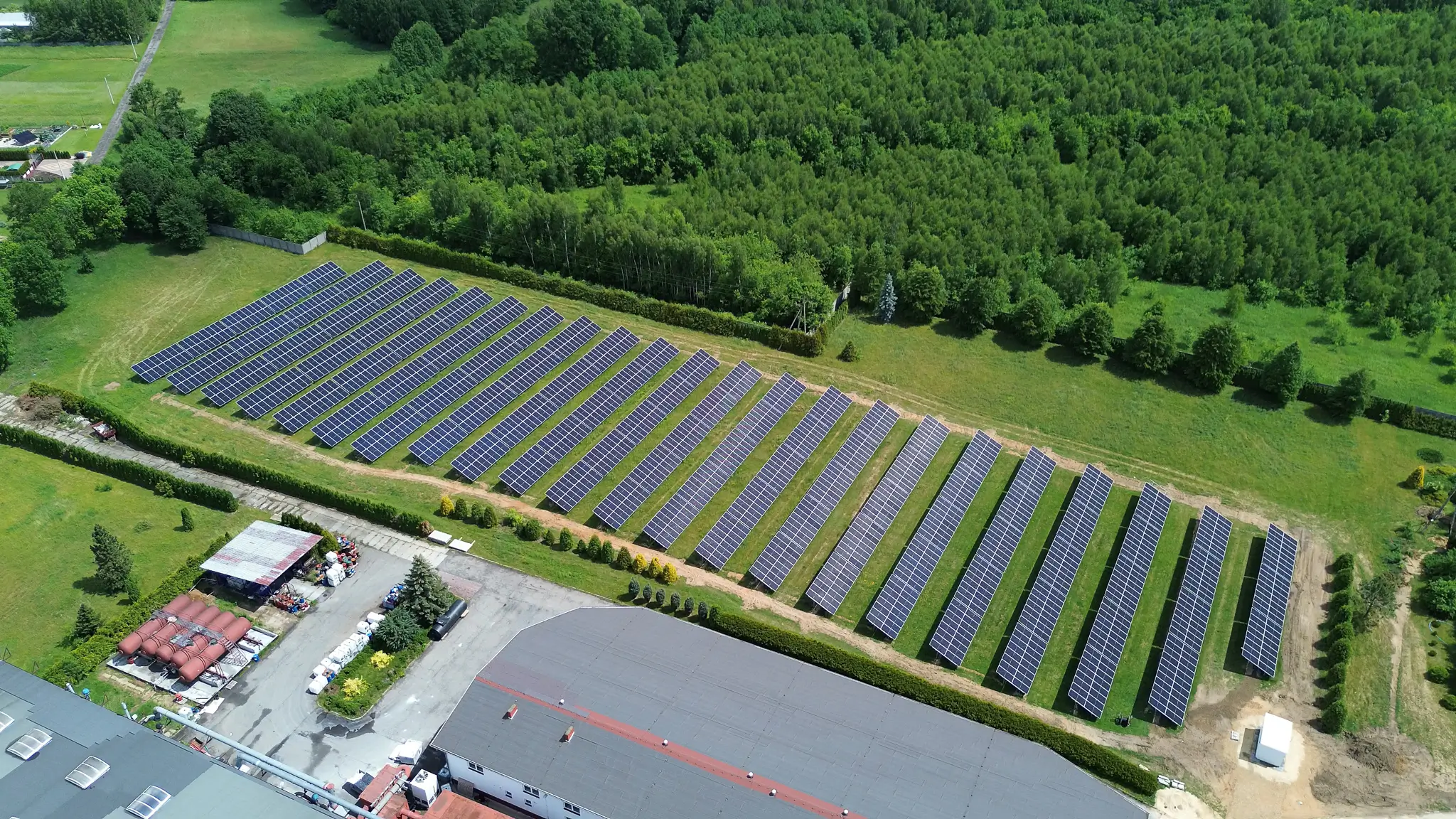 Farma Fotowoltaiczna realizowana przez Helfi Energy Group