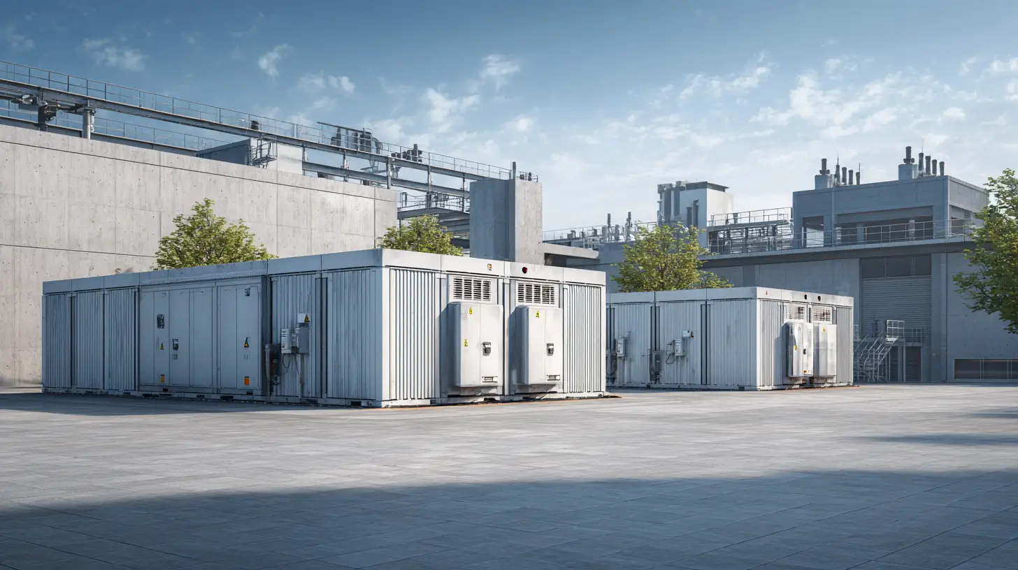 Magazyn energii dla firmy produkcyjnej